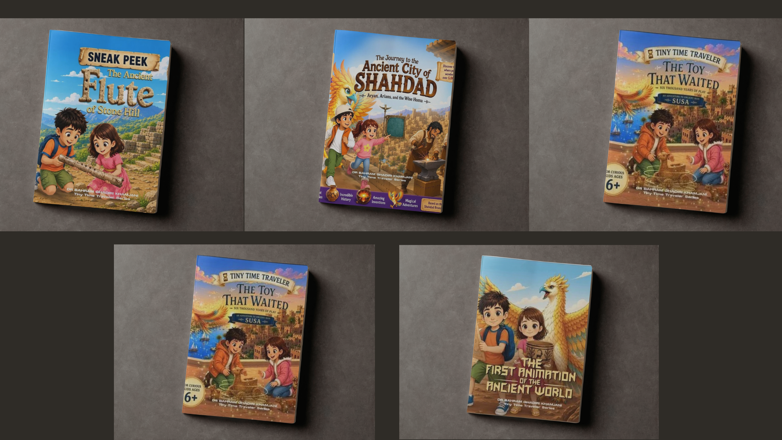 Children Set Out to Meet the Oldest Layers of History by Bahram Ghadiri Khamjani